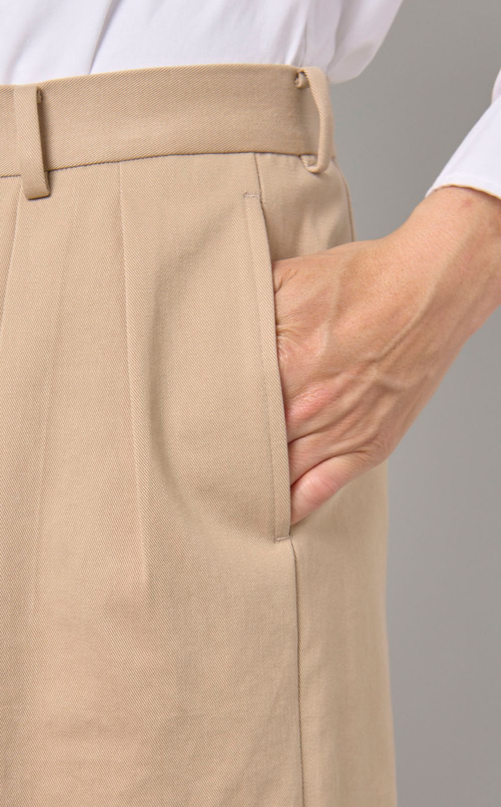 NEAT / 2タックチノパンツ/44/コットン/GRN NEAT（ニート） NEAT 2