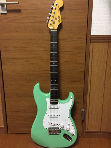販売 ミントグリーン エレキギター PHOTOGENIC ミントグリーン エレキ