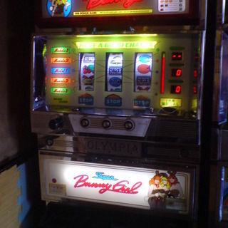 パチスロ実機 レトロ 2号機 裏物 スーパーバニーガール 上乗せVer