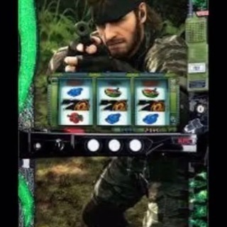 実機 パチスロ メタルギアソリッド スネークイーター◇コイン不要機付