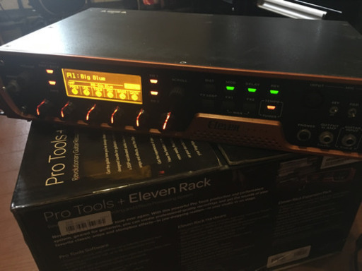 AVID elevenrack 拡張パック入り