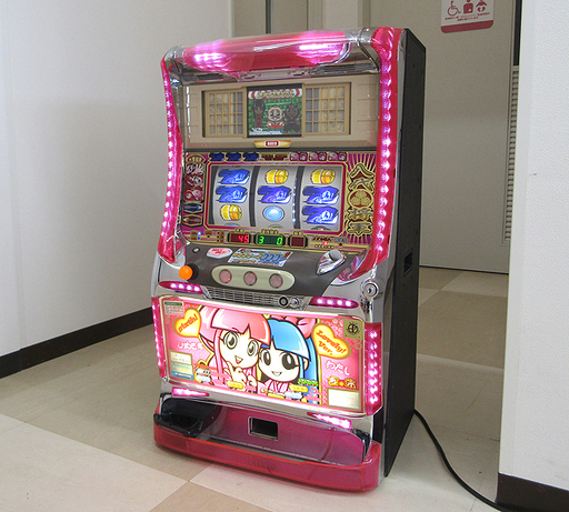 パチスロ実機 DAITO 大都技研 吉宗S ラブリーパネル 4号機 家庭用電源