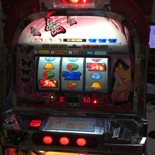 南国育ち 4号機 実機 4号機】オリンピア 南国育ち-25 蝶パネル 中古