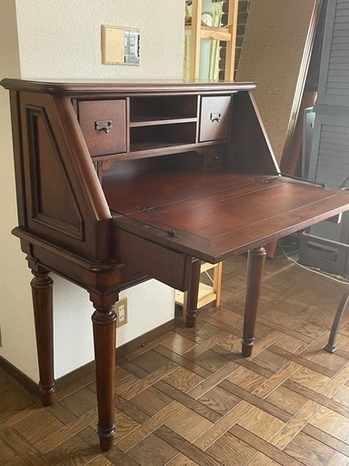 アンティーク ライティングビュロー アメリカ製 マホガニー