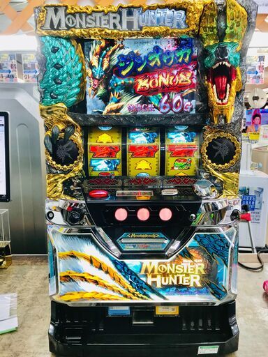最終値下げ】モンスターハンター月下雷鳴パチスロ