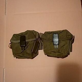 US M16・20連ナイロンマガジンポーチ2個セット 68年製・未使用