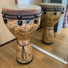 REMO製ジャンベ14㌅+スタンド