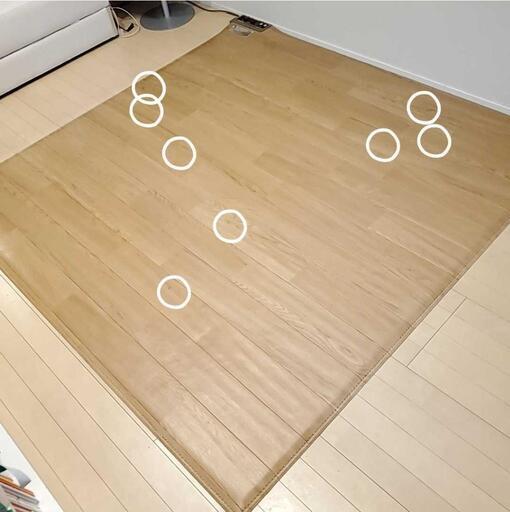 パナソニック ホットカーペット フローリングタイプ ~2畳相当 ライト