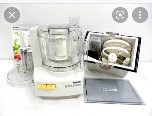 美品】【10回程度使用】 アムウェイフードプロセッサーと オプション