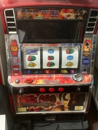 パチスロ実機 鉄拳R（ニイガタのXではありません。）