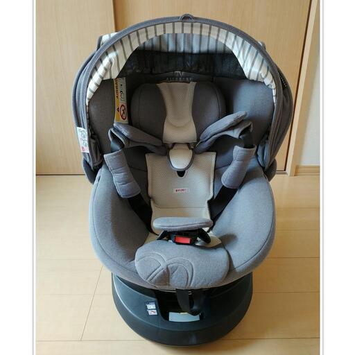 チャイルドシート エールベベ クルット5i プレミアム BF912グレーラテ