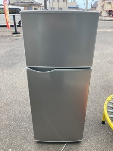 2022年製 SHARP シャープ 2ドア冷蔵庫 SJ-H13E 中古 リサイクル