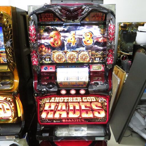 パチスロ実機 アナザーゴッドハーデス 奪われたZEUS コイン不用機
