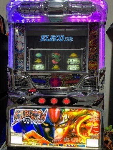 パチスロ実機 デビルマン2 悪魔復活 中古パチスロ実機 エレコ