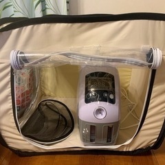 ペットオキシホテルスクエアSサイズ＆高性能酸素濃縮器mini＆おまけ