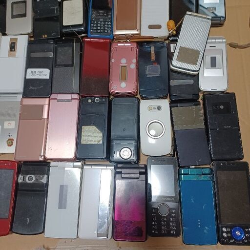 ガラケー 携帯 ジャンク 44台 取り引きずみ ガラケー au まとめ売り 6