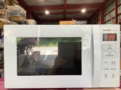 Panasonic 単機能電子レンジ NE-FL100-W 2022年製 Panasonic 電子
