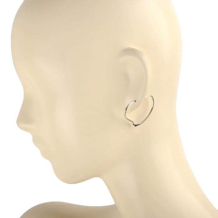 19431347 エルサ・ペレッティ オープンハート フープピアス（S） 新品