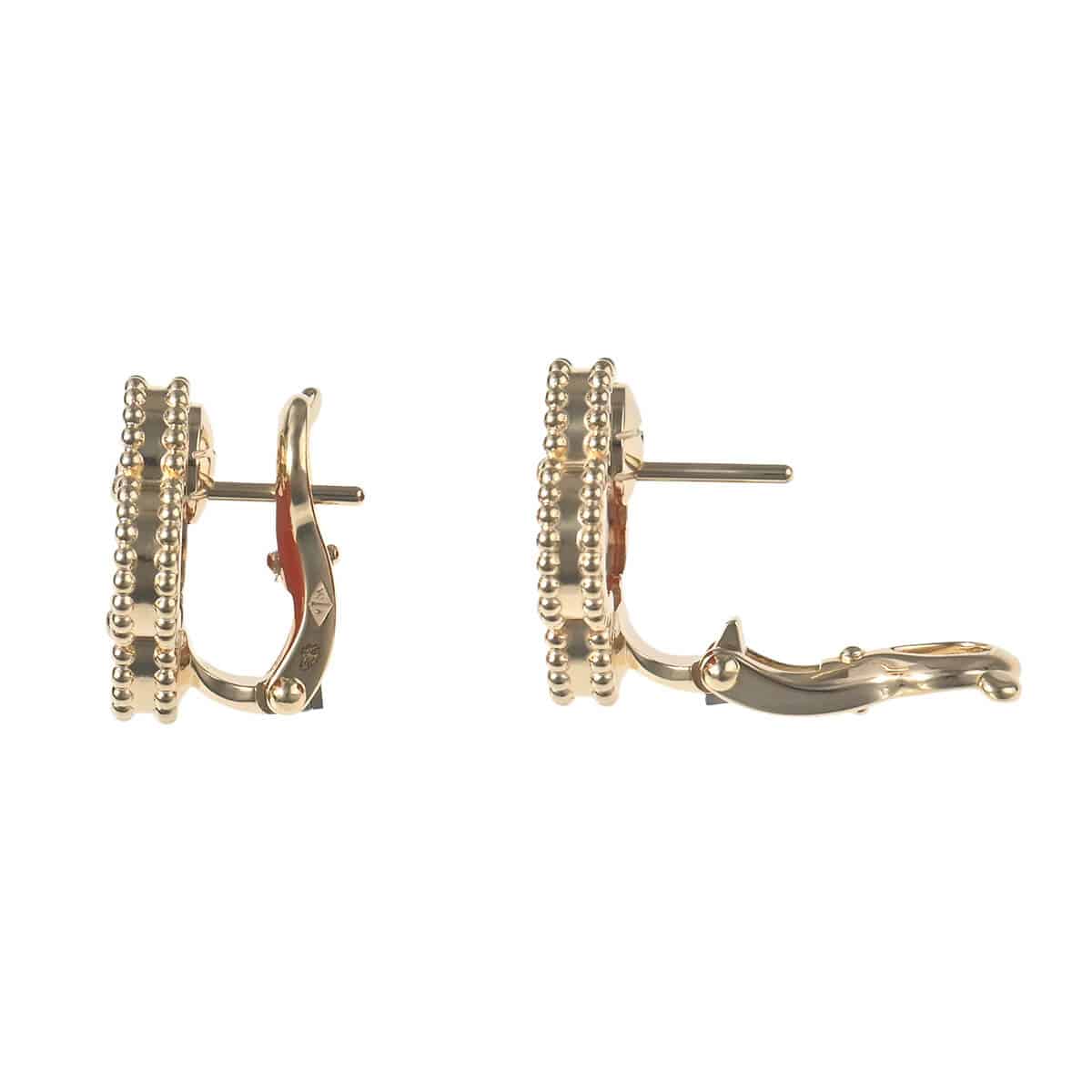 VCARD40400 ヴィンテージアルハンブラ カーネリアン イヤリングピアス