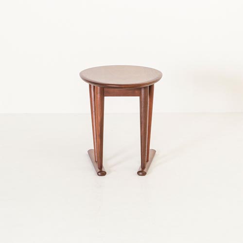 飛騨家具 nissin 日進木工 Sof ソフ サイドテーブル 国産家具 無垢