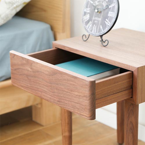 旭川家具 cosine コサイン ドロワーナイトテーブル 国産家具 無垢