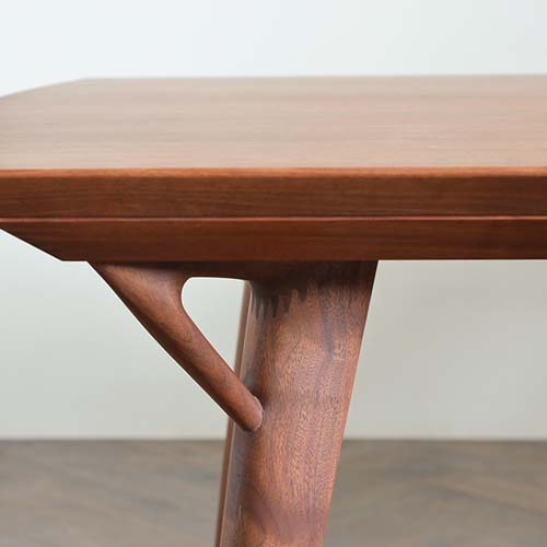 旭川家具匠工芸 人が集まる寄木カフェテーブル W70cm D74cm H67cm旭川