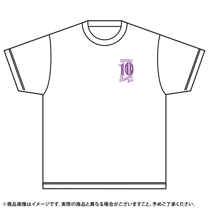 乃木坂46 10周年記念Tシャツ サイン入り 乃木坂46 10周年記念Tシャツ