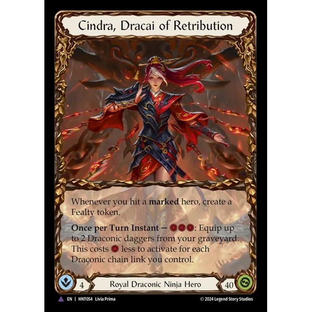 Cindra, Dracai of Retribution 水着プロモ Cindra, Dracai of