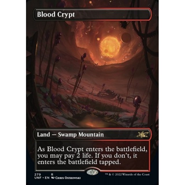 血の墓所/Blood Crypt エクスペディション FOIL MTG