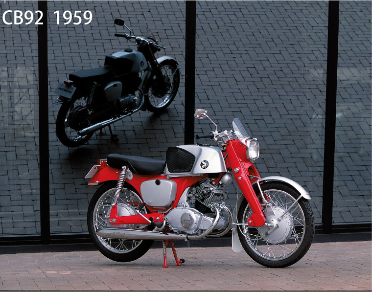 HONDA【CBと名付けられたバイクたち】CB92 1959 - LAWRENCE - in