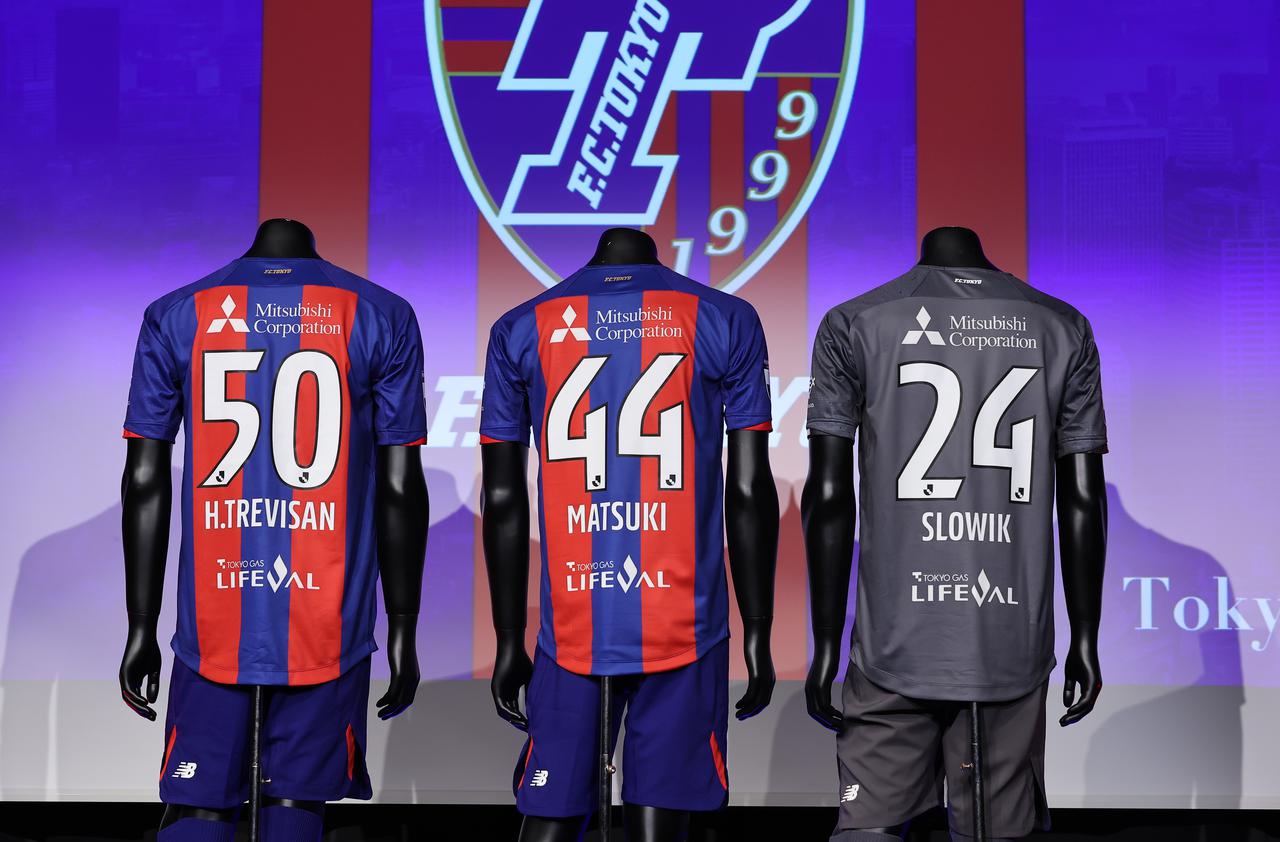 FC東京2024松木玖生サイン入りアウェイユニL