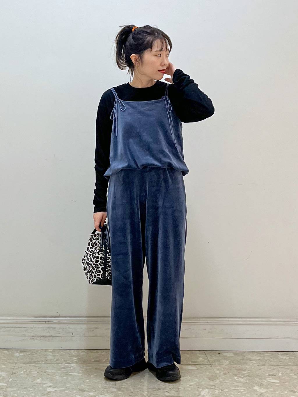 着まわし力たかーっ！！【グローバルワーク】別々でも着られる「ベロア