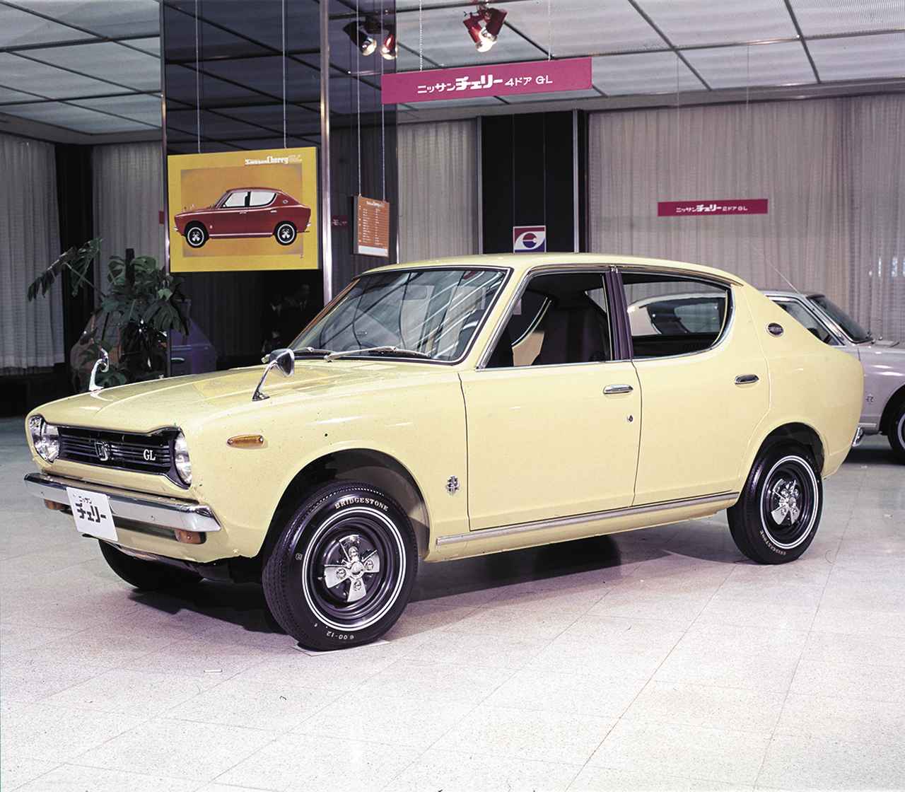 日産チェリー1000GL（昭和45／1970年9月発売・E10H型） 【昭和の名車