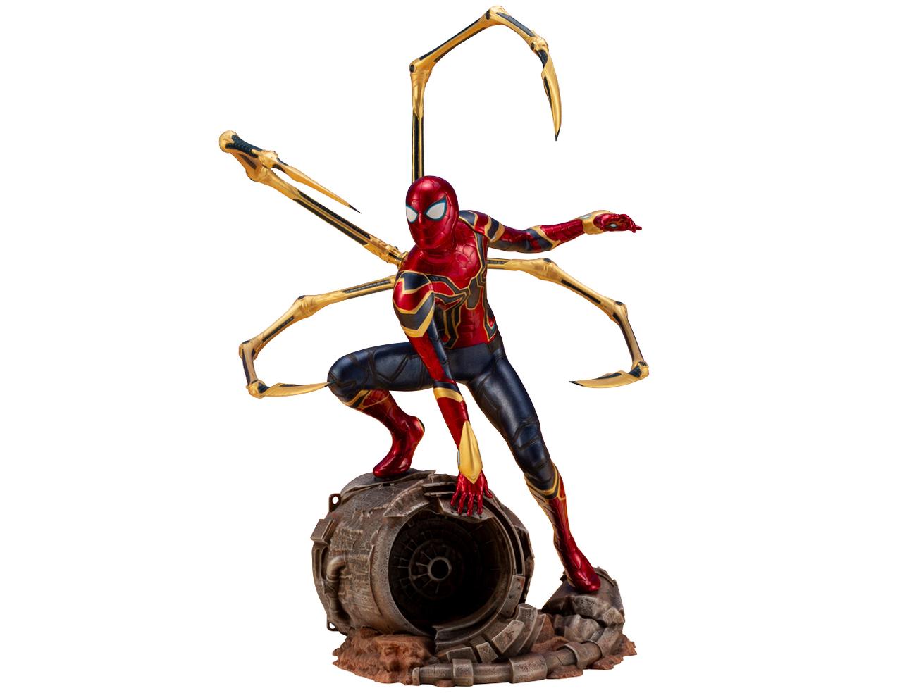 スパイダーマン アイアンスパイダー アイアンスタジオ スタチュー