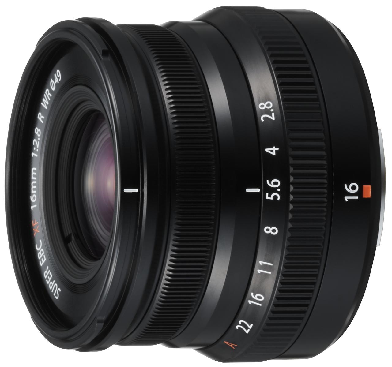 小型軽量コンパクトな広角単焦点レンズ フジノンレンズ XF16mmF2.8 R