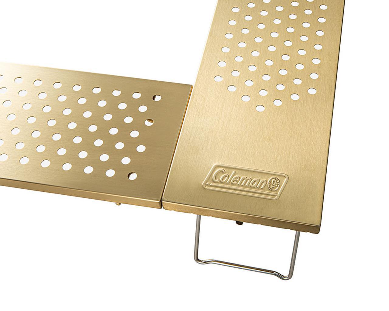 コールマンファイヤープレイステーブル ゴールド コールマン