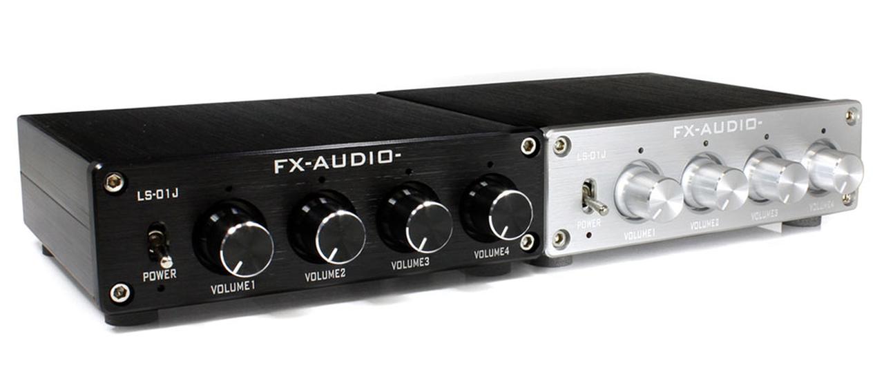 FX-AUDIOの4chラインスプリッター機能付きプリアンプ「LS-01J