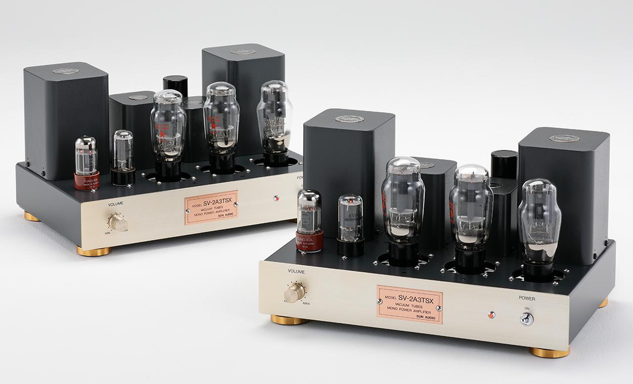 サン・オーディオのパワーアンプ「SV2A3TSX」はタムラ製作所特注の