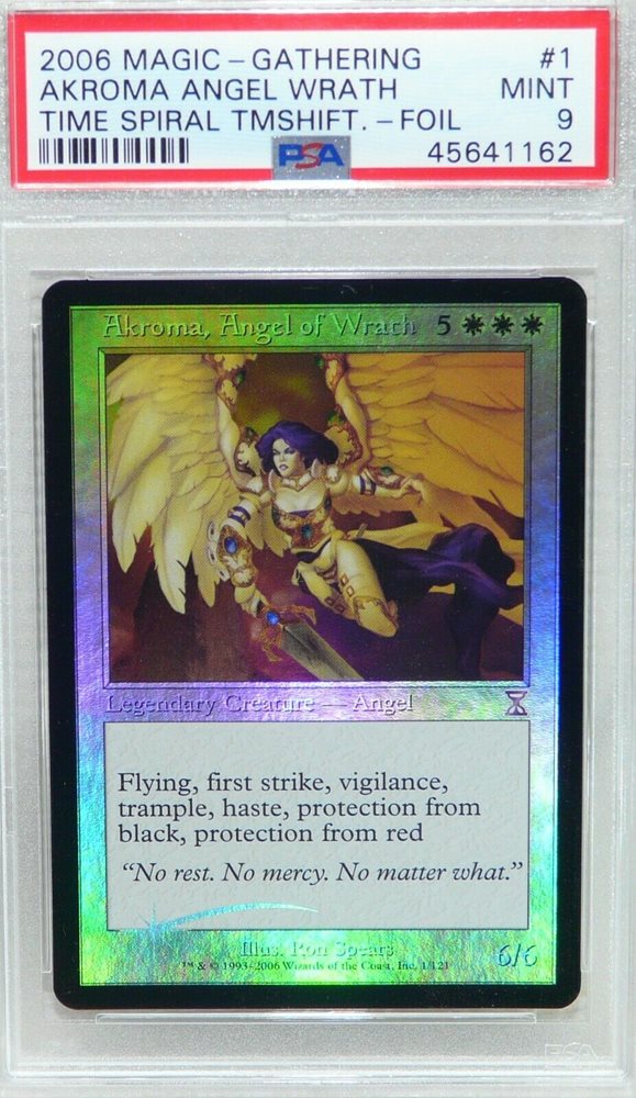 MTG Foil Akroma， Angel of Wrath 英 ノーマル 怒りの天使