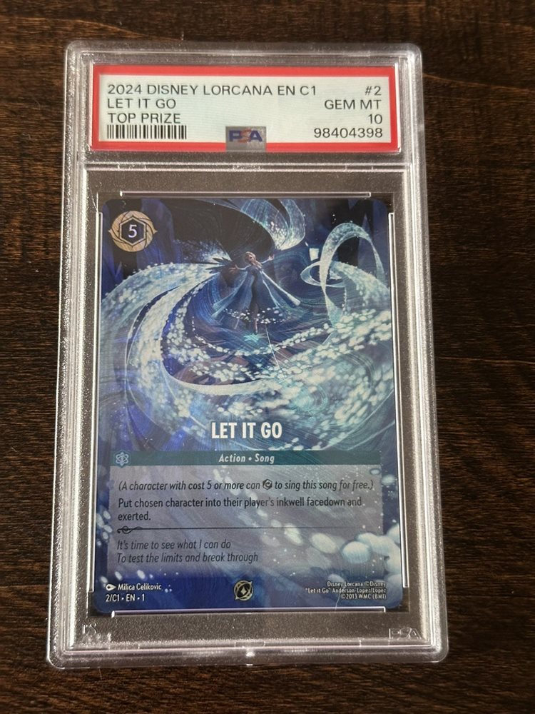 ロルカナ LET IT GO / ドラゴンの炎 プロモ2枚セット ディズニーロルカ