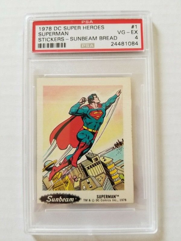 Auction Prices Realized Non-Sport Cards 1978 DC SUPER HEROES