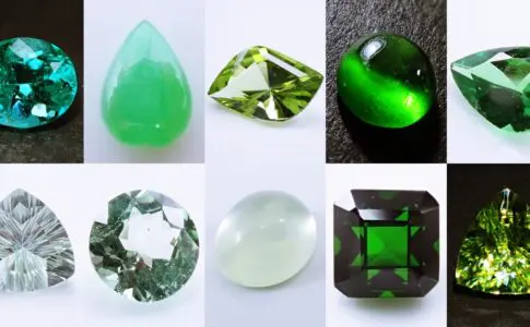 緑色に輝く10種類の宝石たちの魅力｜エメラルド、翡翠、ペリドット