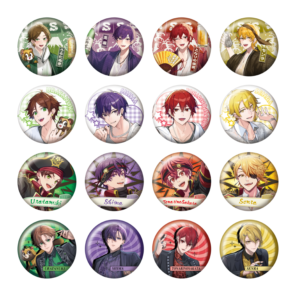 浦島坂田船 センラ センワン ワンマン 缶バッジ 実写 ノーマル 歌い手