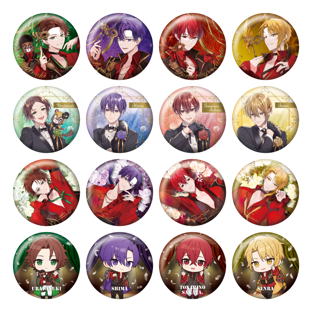 浦島坂田船 桜花再凛 浦島坂田船 缶バッジ センラ缶バッジ 浦島坂田