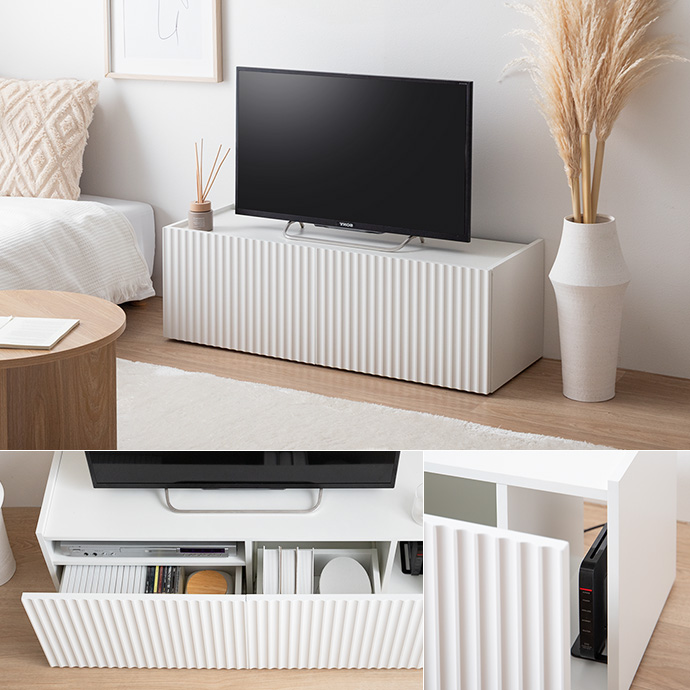 g152011]【幅100cm】Sheep 引き出し付きテレビ台 ローボード | 家具