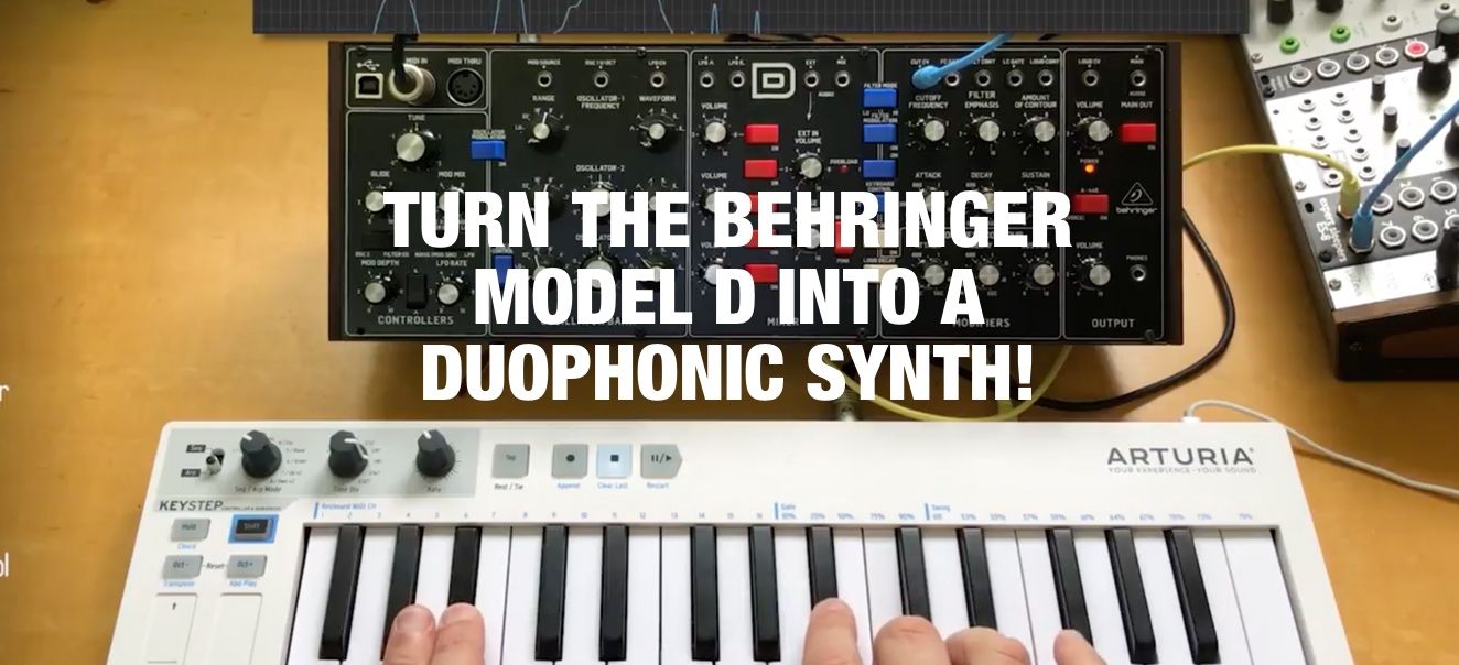 鍵盤楽器 Behringer Model D Behringer Model D Analog Synthesizer