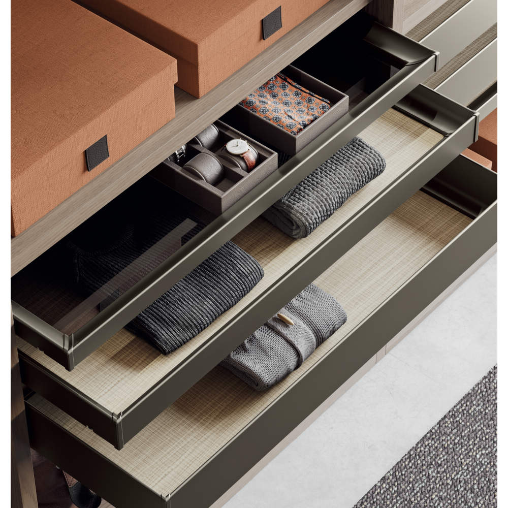 引き出しユニット BEVE80型 ソフトクロージング機構付 【スガツネ工業】