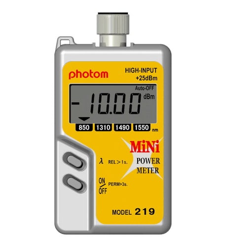 219: MiNi光パワーメータ 《高出力測定モデル(+25dBmまで)》｜GOYOU