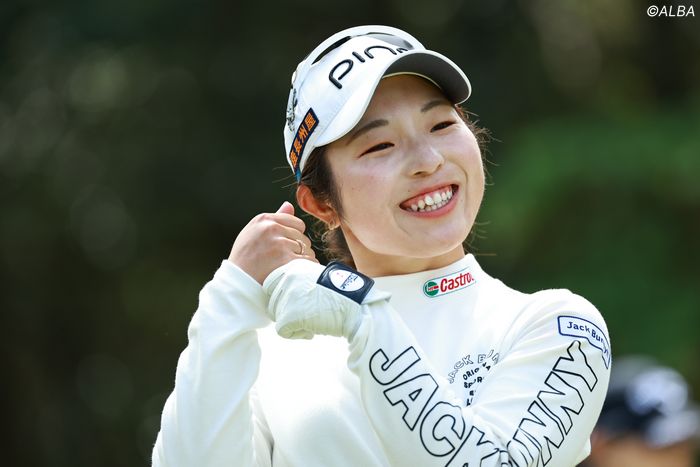 恩師へ優勝報告を！ ジャンボ軍団のボールストライカー・佐久間朱莉