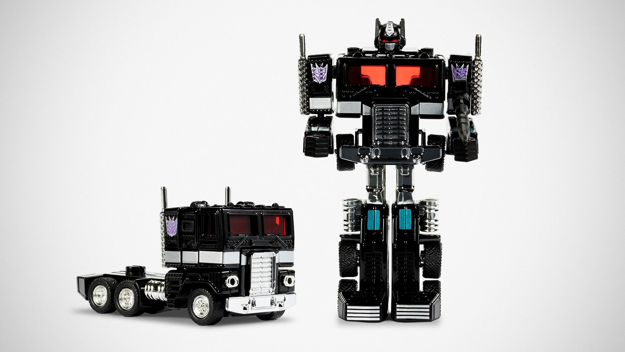 Nemesis Prime Rolls Into Hot Wheels Collectors as the Dark Optimus -